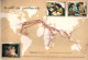 BRITAIN AUSTRALIA ROUTE MAP N°11 BOAC BRITISH OVERSEAS AIRWAYS AVIATION CIVILE - Autres & Non Classés