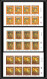 91748a Polynesie N° 303/305 Tableau Tableaux Painting Tapa 1988 Non Dentelé Imperf ** MNH Bloc 10 - Non Dentelés, épreuves & Variétés