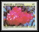 91761b Wallis Et Futuna N° 351 Fleurs Fleur Flowers Laurier Rose Oleanders Non Dentelé Imperf ** MNH - Non Dentelés, épreuves & Variétés