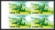 91865a Lesotho N° 443 Pigeon Roussard (columbe Columba Guinea Dove) Oiseaux Essai Proof Non Dentelé Bloc 4 MNH ** - Pigeons & Columbiformes