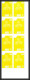 93051 Niue N°483 Renoir Berard Tableau Painting Essais Non Dentelé ** MNH Imperf Progressive Proof Bloc 8 - Impressionisme