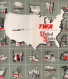 TWA AIR ROUTES IN THE UNITED STATES USA AVIATION CIVILE - Werbung