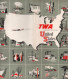 TWA AIR ROUTES IN THE UNITED STATES USA AVIATION CIVILE - Pubblicità