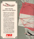 TWA AIR ROUTES IN THE UNITED STATES USA AVIATION CIVILE - Advertisements