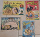 RECITS COMPLETS Lot De 4 JOHNNY TEXAS N°3 1956 Markus PAMPA N°2 1954 Coll. ECLAIRn°23 Coll. ALOUETTE CENDRILLON 1943 - Bücherpakete