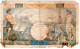 Billet De 1000 Francs 1940 France, Coin Inférieur Gauche Déchiré Recollé. Quelques Petites Déchirures Sur Les Bord, Trac - Chambre De Commerce