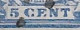 Versleten Onderzijde CENT En Gebroken Balk Links In 1872 Koning Willem III 5 Cent Blauw NVPH 19 - Abarten Und Kuriositäten