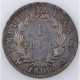 Napoléon Empereur, 1 Franc 1809 A, KM# 692.1, SUP - 1 Franc