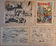 RECITS COMPLETS Lot De 4 PAMPA N°7 Ouragan Roi N°60 Guerre Racontée Par L'image N°28 Atravers Le MONDE Gal - Wholesale, Bulk Lots