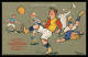 * Illustration - Illustrateur - BEAUVAIS - Les Sports - Football - Collection Du Savon Grappe D'Or - MOULLOT Marseille - Beauvais