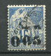 26177 Guyane Française N°29° 0f05 Sur 15c. Bleu Timbre De 1892 Surchargé  1892  TB - Usati