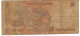 INDIA P95f2 10 RUPEES 2010 Signature 20 SUBBARAO Letter M     VG/F - India