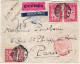 1934, Délégation De France En Grèce Pour Paris Via Berlin, Cachet Poste Aérienne Allemand - Postmarks - EMA (Printer Machine)