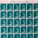 1976 SPAIN—JUAN CARLOS—COMPLETE SHEET ** 100 MNH Stamps—ESPAGNE Feuille Yt 1992 Timbres Neufs - Full Sheets