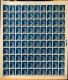 SPAIN 1976—KING JUAN CARLOS #1975—COMPLETE SHEET 100 MNH STAMPS—DEFINITIVE ISSUE—ESPAGNE Feuille Yt 1991 Timbres Neufs - Ganze Bögen