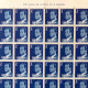 SPAIN 1976—KING JUAN CARLOS #1975—COMPLETE SHEET 100 MNH STAMPS—DEFINITIVE ISSUE—ESPAGNE Feuille Yt 1991 Timbres Neufs - Full Sheets