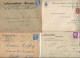 LOT DE  20 LLETTRES  A ENTETES PUBLICITAIRES + AFFRANCHISSEMENT ET OBLITERATIONS DIVERSES .-  APRES 1900 - Mechanical Postmarks (Other)