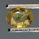 Saphir Jaune Traité (BE) De Thaïlande - Ovale 0.66 Carat - 6.2 X 5.0 X 2.4 Mm - Zafiro