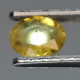 Saphir Jaune Traité (BE) De Thaïlande - Ovale 0.66 Carat - 6.2 X 5.0 X 2.4 Mm - Sapphire