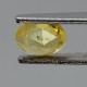 Delcampe - Saphir Jaune Traité (BE) De Thaïlande - Ovale 0.66 Carat - 6.2 X 5.0 X 2.4 Mm - Sapphire