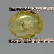 Delcampe - Saphir Jaune Traité (BE) De Thaïlande - Ovale 0.66 Carat - 6.2 X 5.0 X 2.4 Mm - Saffier