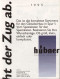 Catalogue HÜBNER 1995 Jetz Geht Der Zug Ab. - Spur 1  1:32 - Alemania