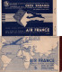 AIR FRANCE BILLET DE PASSAGE  AVIATION CIVILE 1950 - Billetes