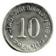 ALLEMAGNE / NOTGELD / STADT WALD ( RHLD ) 10 PFENNIG / 1919 / FER / 21.4 Mm - Monétaires/De Nécessité