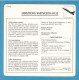 DeAgostini Educational Sheet "Warplanes" / ARMSTRONG WHITWORTH AW.52 (Great Britain) - Aviation