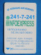 Phonecard Chip Advertising Infoexpress K106 04/98 100,000ex. 840 Units Prefix Nr.BV (in Cyrillic) UKRAINE - Ukraine