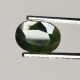 Delcampe - Saphir Vert Traité (BE) De Thaïlande - Ovale 2.18 Carats - 8.8 X 6.6 X 3.9 Mm - Saffier