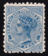 Nueva Zelanda, 1873-78   Y&T. 56, MH. 6 P. Azul - Unused Stamps