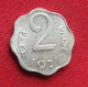 India 2 Paise 1971 C KM# 13.5 Lt 860 *VT Type 2 Calcutta Mint Inde Indien Indies Paisa - Inde