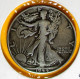 USA. ETATS UNIS. DEMI $, HALF DOLLAR 1944.  TTB  .  2 Photos. Argent  Silver - 1892-1916: Barber