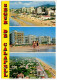 Spain 1974 Postcard Costa Dorada, Tarragona - Segur De Calafell, Views Of Town & Beaches; 5p. Franco Stamp - Tarragona