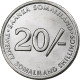 Somaliland, 20 Shillings, 2002, Acier Inoxydable, SPL, KM:6 - Somalie