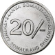 Somaliland, 20 Shillings, 2002, Acier Inoxydable, SPL, KM:6 - Somalia