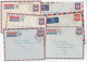 Collection Of KENYA British FORCES  1960s COVERS  From BFPO 10  Field Post Office FPO Gb Stamps Cover Military 6 Cover - Collections (sans Albums)