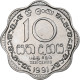 Sri Lanka, 10 Cents, 1991, Aluminium, SPL, KM:140a - Sri Lanka (Ceylon)