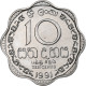 Sri Lanka, 10 Cents, 1991, Aluminium, SPL, KM:140a - Sri Lanka