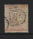 Jamaica 1870 QV 4d  Brown Orange Fine Used , A66 Barred Cancel Of Port Maria - Jamaica (1962-...)