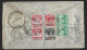 B.M.A Stamps On Cover From Singapore To India With Registered Post (B9) - Malaya (British Military Administration)