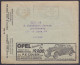 L. Office Des Chèques Flam. BRUXELLES-CHEQUES /1 IX 1936 Pour JAMBES - Pubs Automobiles Opel, Malle Oostende-Douvres - Franchise