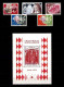Delcampe - MONACO - Collection Complète 1971/1975 - N° 847 / 1042 - Neufs N** - Très Beaux - Collections, Lots & Series
