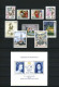 Delcampe - MONACO - Collection Complète 1986/1990 - N° 1510 / 1752 - Neufs N** - Très Beaux - Collections, Lots & Series