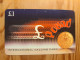 Prepaid Phonecard United Kingdom, Pound - Money, Coin - Emissions Entreprises