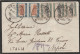 688 - Area Europea - Oltremare 1895/1950 - Insieme Di 28 Tra Lettere E Cartoline Con Interessanti Affrancature, Notate A - Collections (sans Albums)