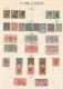 Delcampe - 683 - Colonie Francesi 1892/1974 - Raccolte Di Guadalupe, Martinica, S. Pierre Et Miquelon, Guiana Francese, Montate Su - Sammlungen