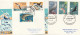 Delcampe - 679 - Antarctic Territorio Antartico Australiano 1972/1986 - Insieme Di 80 Buste FDC Del Periodo Molto - FDC