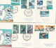 Delcampe - 679 - Antarctic Territorio Antartico Australiano 1972/1986 - Insieme Di 80 Buste FDC Del Periodo Molto - FDC